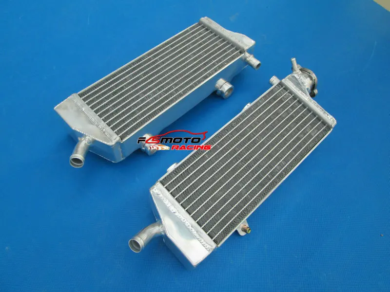 L& R Алюминий сплава радиатора для KTM SXF/SX-F 250 350 450 250SXF 350SXF 450SXF 11 12 2011 2012
