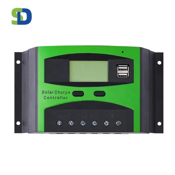 

12V/ 24V/48V Auto 30A Intelligent 3 stages PWM charing mode Solar Charge Controller with Dual USB and Multiple protect function