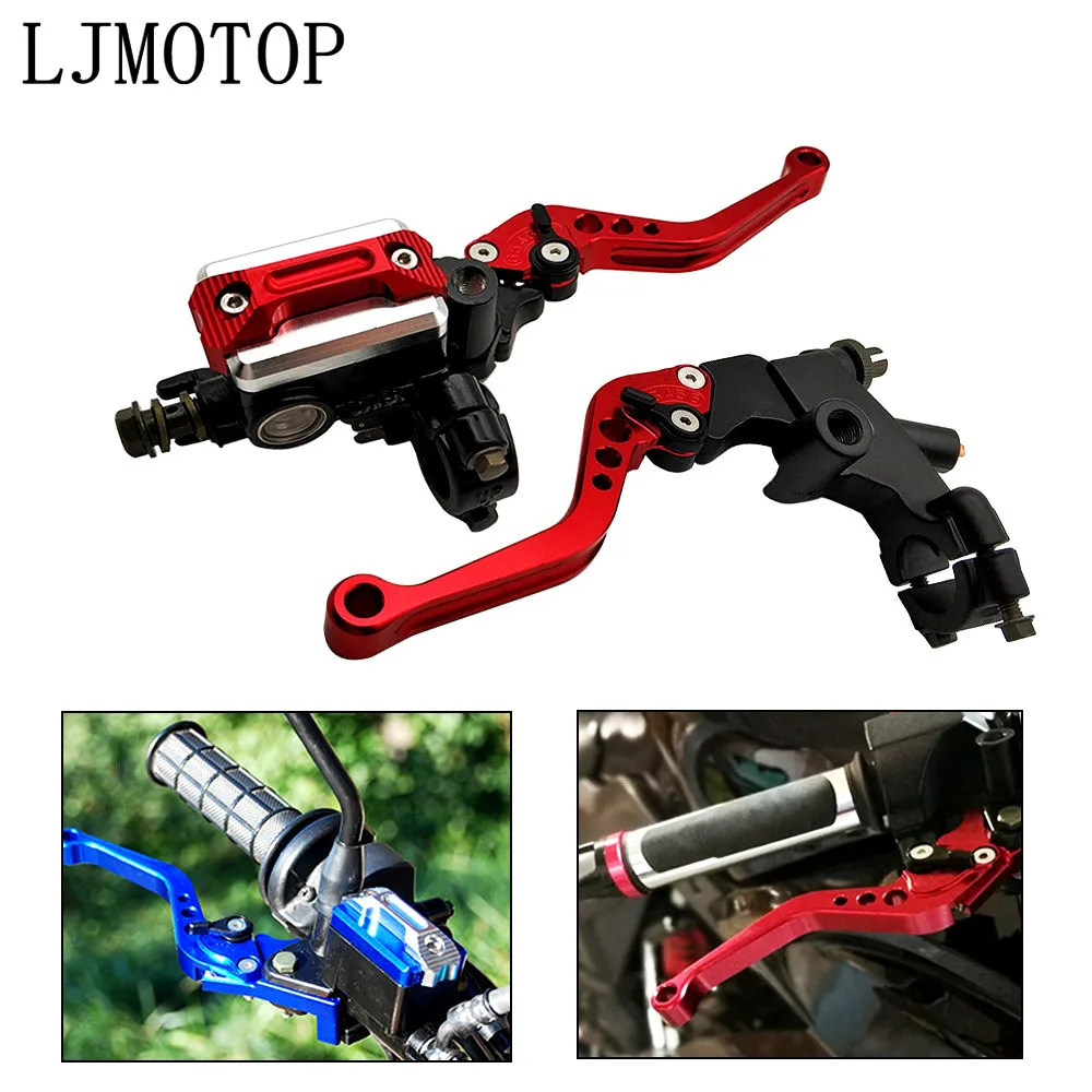 Cnc Brake Clutch Pump Lever Motorcycle Hydraulic Master Cylinder 7/8