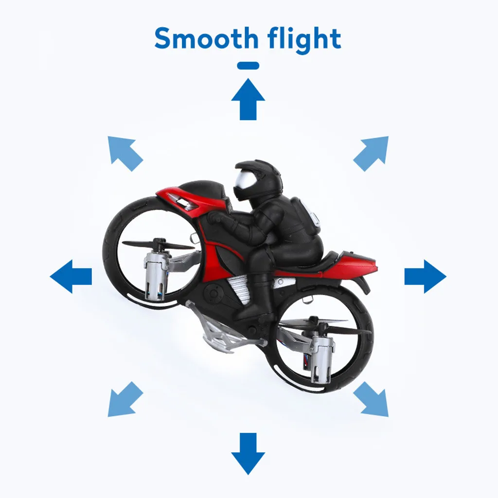 S73 2,4G 4CH 2 в 1 moto rcycle moto s moto cicleta Безголовый пульт дистанционного управления четырехосный Дрон Электрический moto rcycle moto eletrica