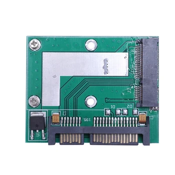 

HOT-mSATA SSD To 2.5" SATA 6.0 Gps Adapter Converter Card IDE HDD For Laptop