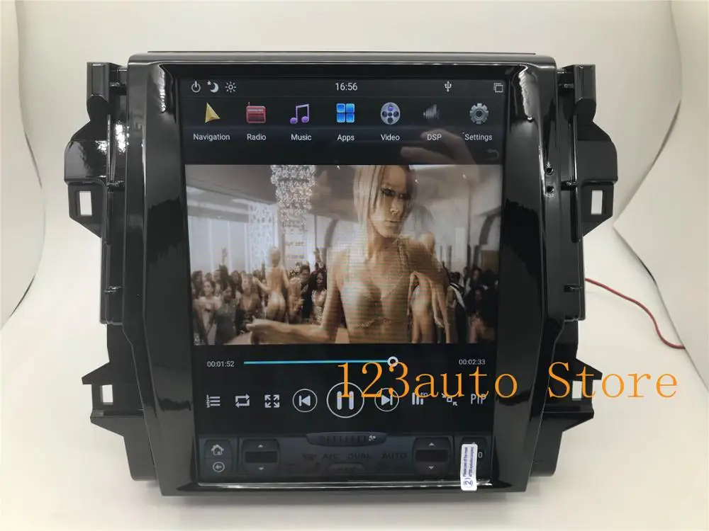 12 1 вертикальный экран Tesla Style Android 9 0 автомобильный DVD GPS навигатор плеер для Toyota