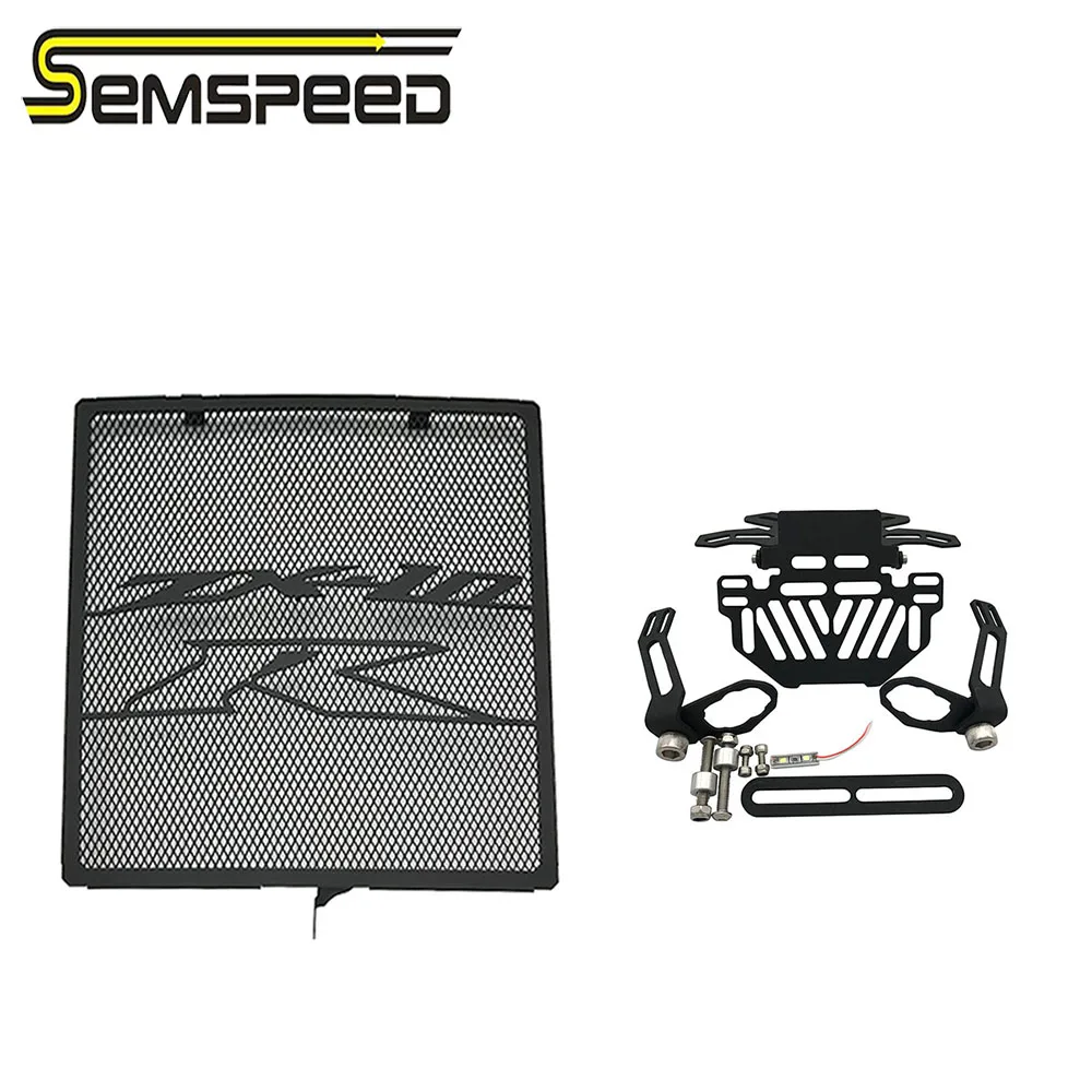 SEMSPEED Защита радиатора крышка решетка держатель номерного знака комплект