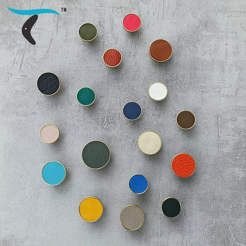 

Nordic light luxury style brass leather coat hooks key wall kitchen bathroom door hook home accessories LY0010