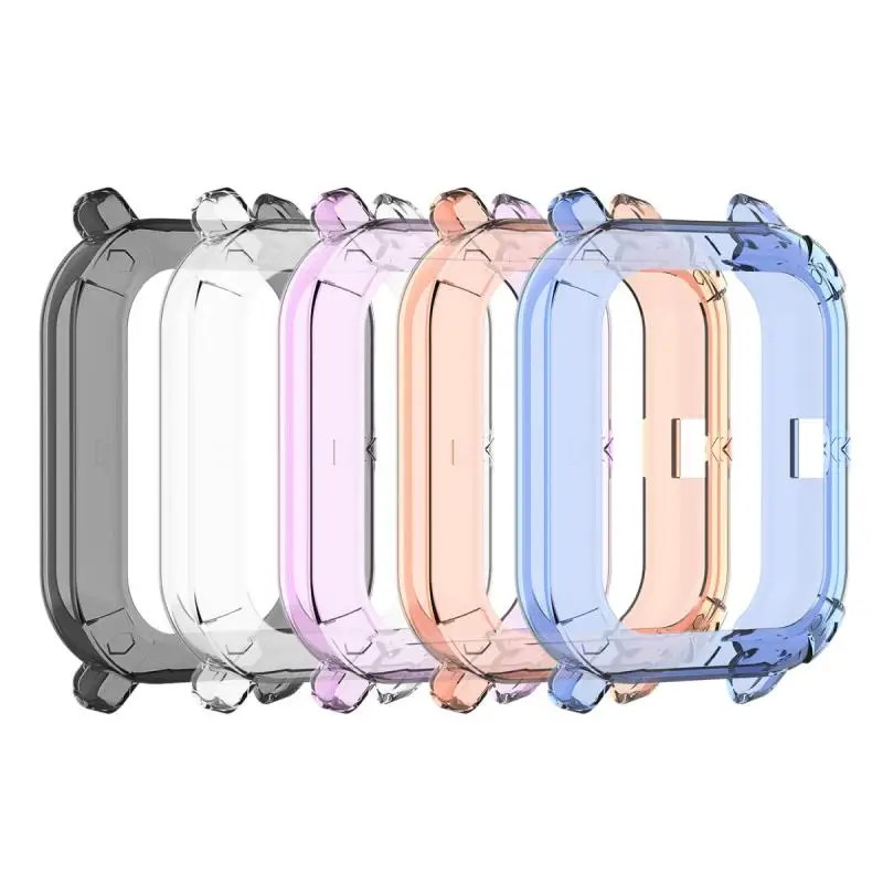 Защитный чехол для часов Xiaomi Huami Amazfit GTS мягкий силиконовый аксессуары браслета