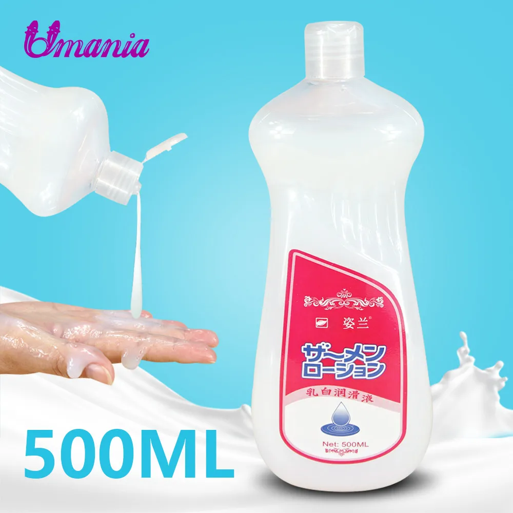 Simula Lo Sperma 300/500Ml Giappone Prodotti Lubrificante Lubrificante Per Il Sesso Base D'Acqua Olio Del Sesso Personale Vagina Gel Del Sesso Anale P
