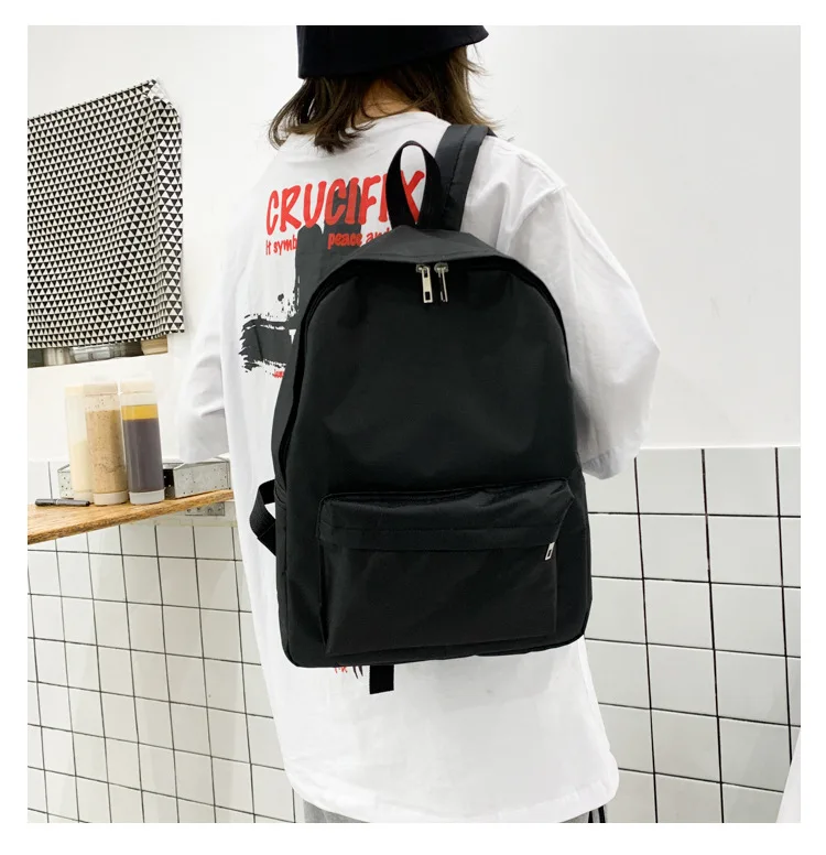 Daisy Small Backpack for School Teenagers Girls Canvas Women Backpack White Bookbag Fashion Travel Trend Mochilas Para Mujer