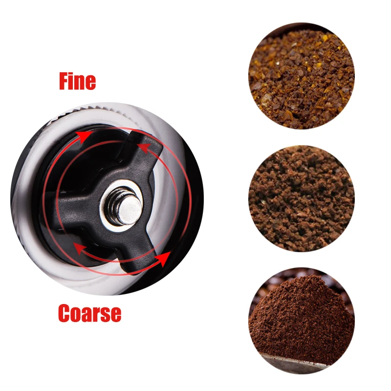 Manual Ceramic Coffee Grinder Ceramic core Stainless Steel Home Kitchen Mini Manual Hand Coffee Grinder Easy Cleaning by ACEBON