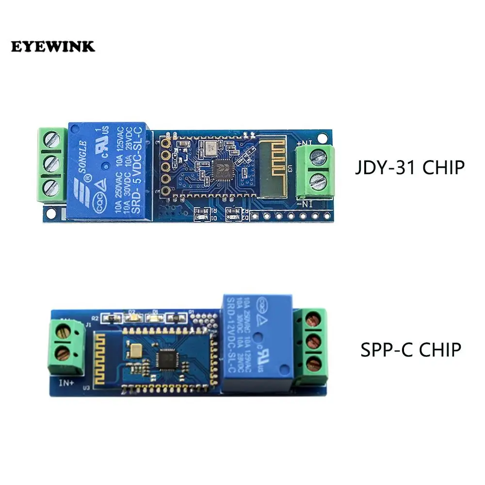 Релейный модуль Bluetooth переключатель дистанционного управления 5 в 12 В