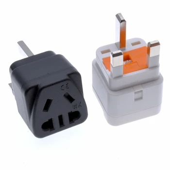 

Singapore Malaysia Travel Plug Adapter With 13A Fuse,Convert US/AU/China Outlet Socket To UK HongKong SG MY Power Converter