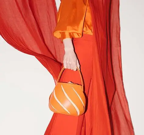 Orange Женская сумка-мешок, модная открытая сумка, женские сумки-тоут,, карамельный цвет, сумка через плечо из искусственной кожи - Цвет: Orange