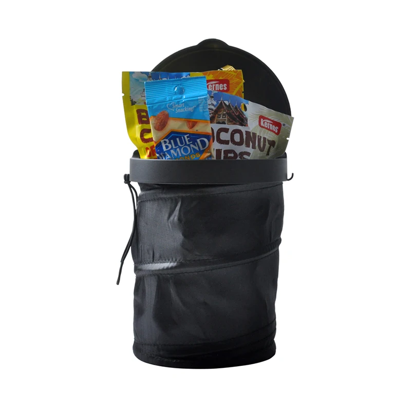 

Car Trash Can:Leak Proof Trash Container with Lid and Hook Up to Keep Your Auto Interior Clean Multipurpose Trash Bin for Car