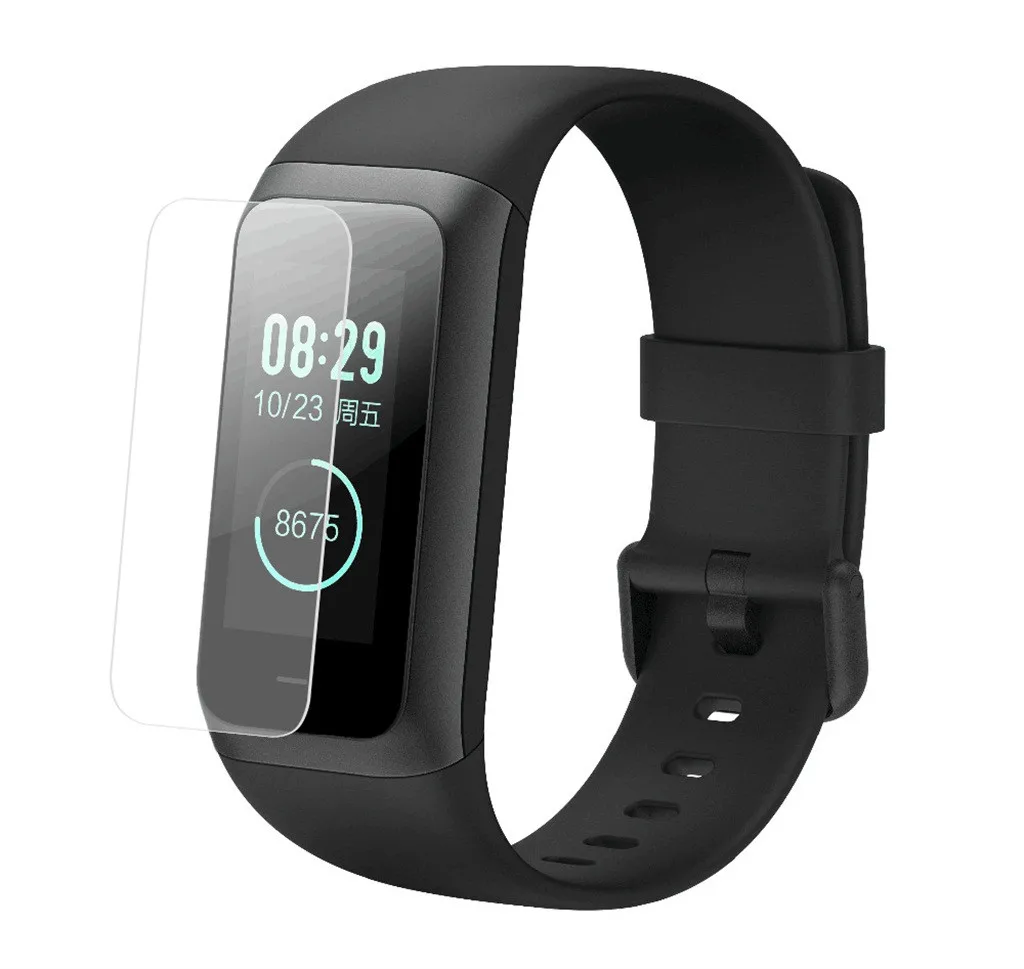 2 шт. взрывозащищенный мягкий защитный экран из ТПУ Для Xiaomi Huami Amazfit Cor аксессуары