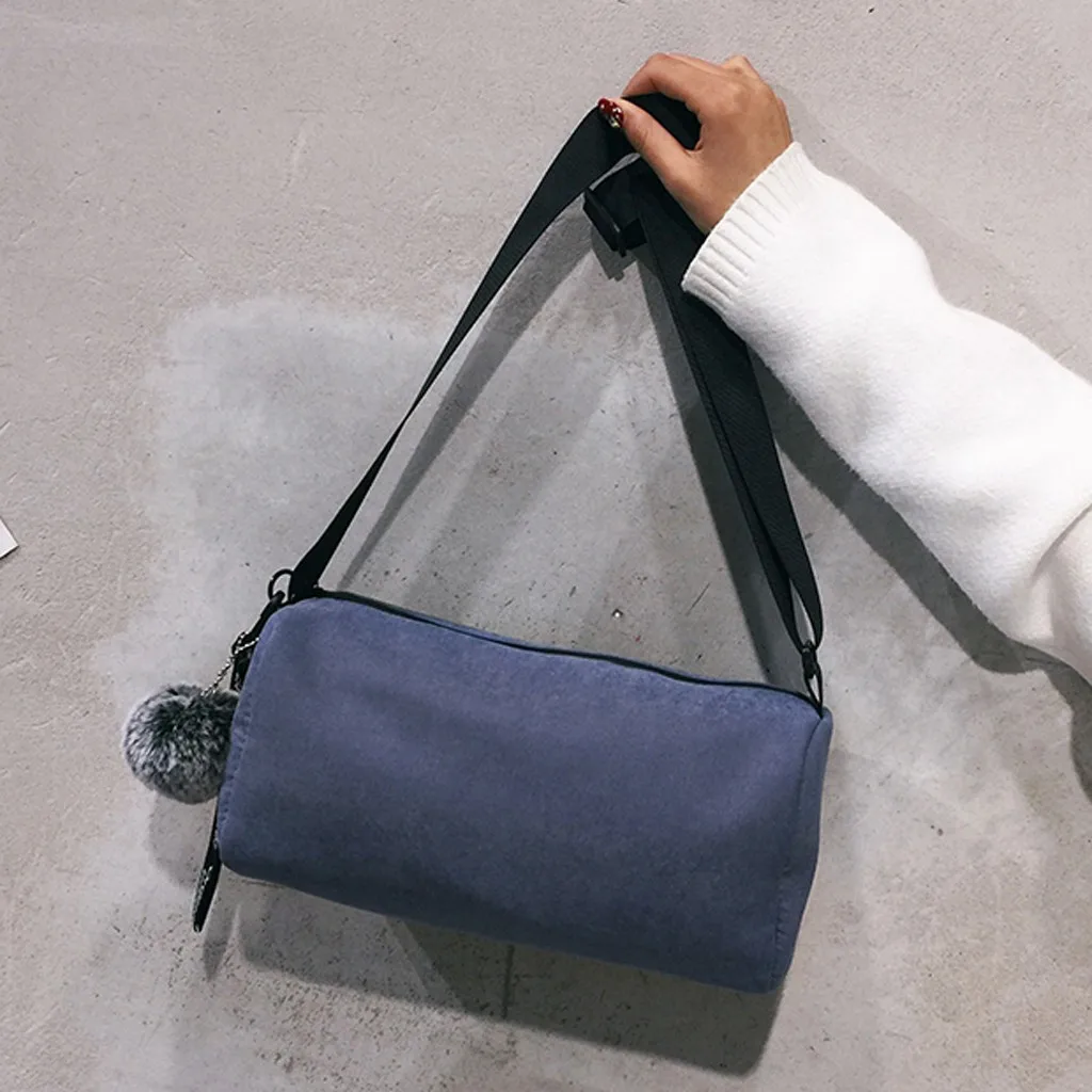 2019 Высокая емкость модная женская простая стильная Одноцветный холщовый сумка на плечо Повседневная сумка-мессенджер Горячая продажа