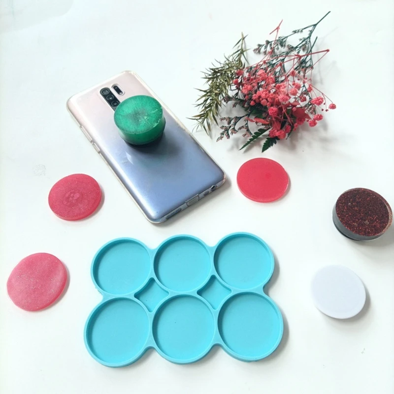 Coaster Silicone Molds 5PCS for Resin, Creative Coaster Mold Coaster  Storage Box with Octagon Silicone Coaster Molds for Resin and Coaster  Holder Resin Molds