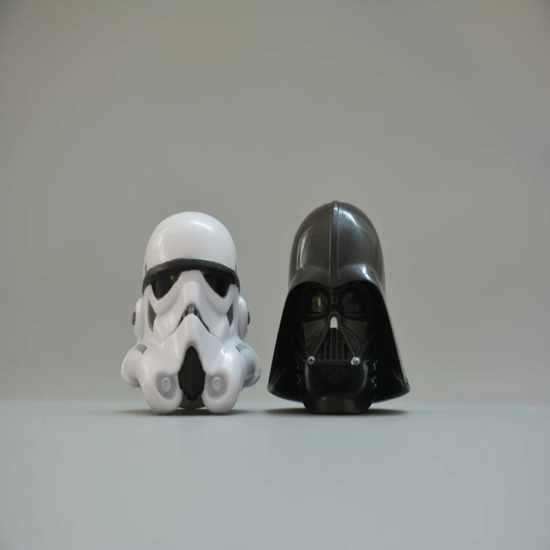 

Star Wars Force awakening Black Warrior Darth Vader white soldier head lightsaber accessories Japan genuine