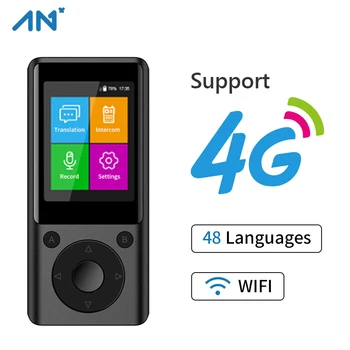 AN+ KF11 AI Translator portable Voice Device Smart Business Travel Arabic Chinese Learning 48Languages Inter-Translation Machine vbestlife portable multi language translator voice smart two way instant traductor simultaneo for learning travel meeting