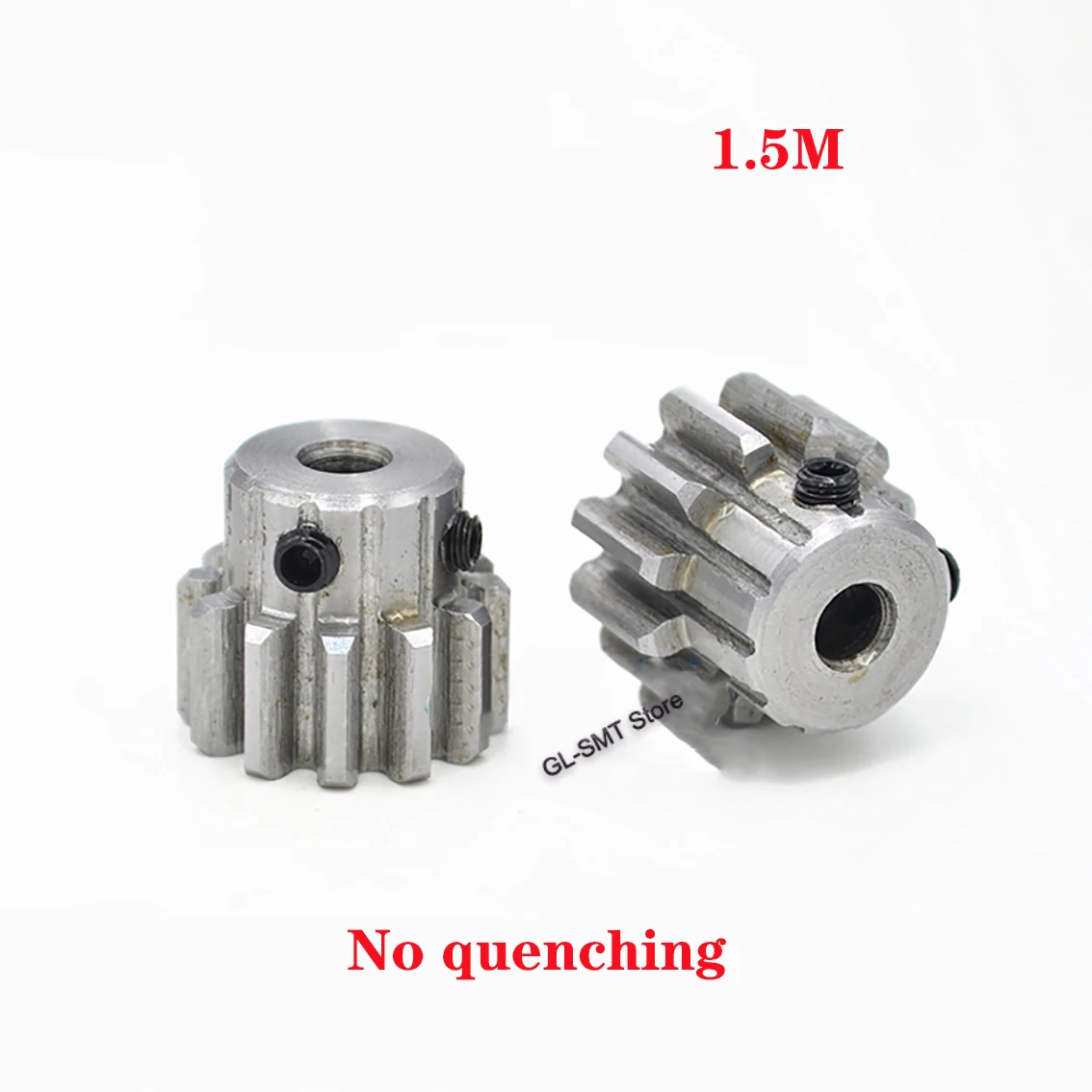 Motor Gear Transmission Gear 1Pcs 1.5 Module Spur Gear Motor Gear 1.5M 30T/35T/40T/50T 45# Steel No Quenching Mechanical Transmission Bore 6/8/10-25mm