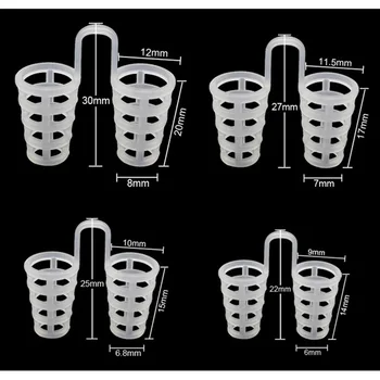 

4PCS/Box Anti Snore Apnea Nose Clip Anti-Snoring Breathe Aid Stop Snore Device Sleeping Aid Equipment Stop Snoring