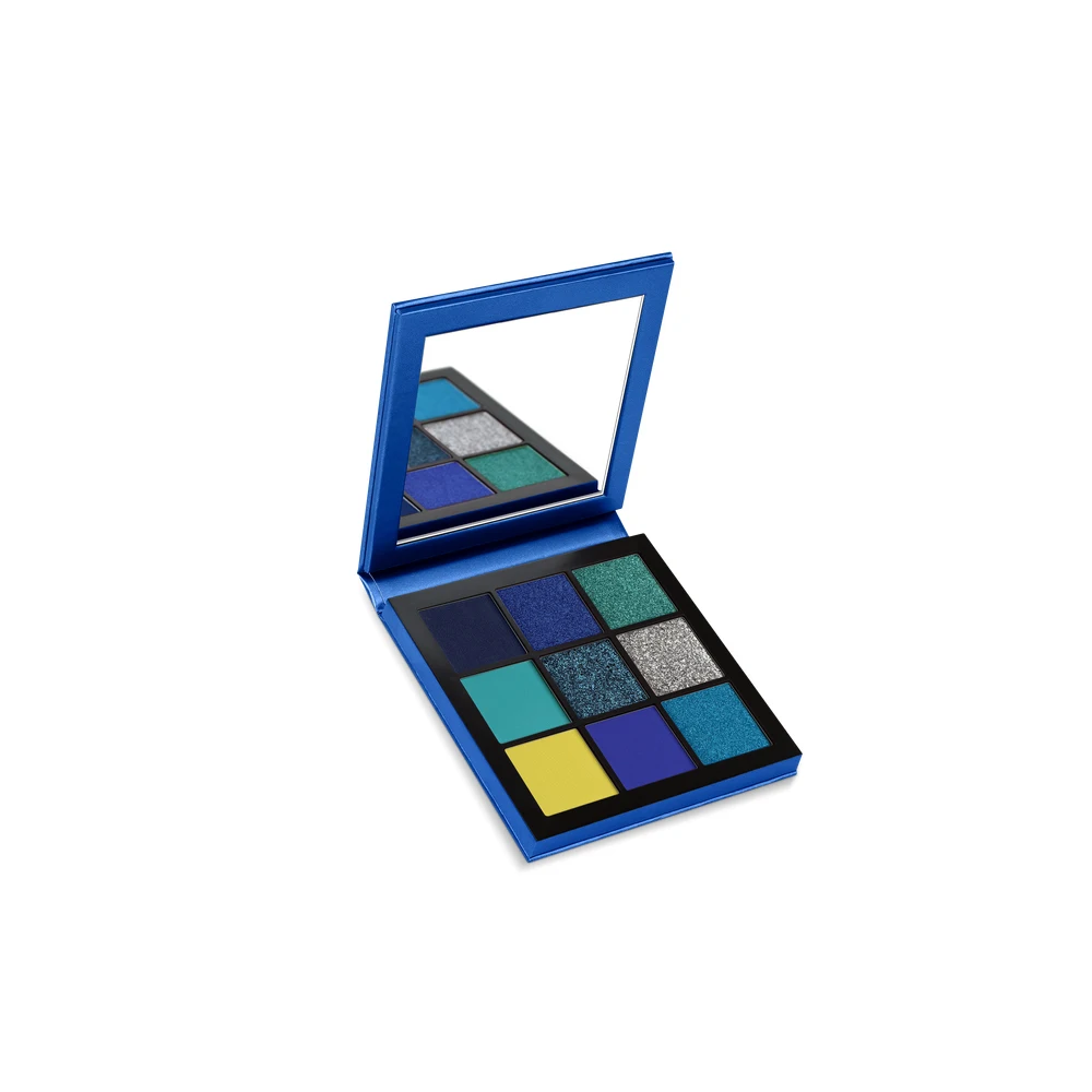 Hudas beauty тени для век Палитра Hudas beauty Obsessions драгоценные камни Коллекция 9 цветов матовые мерцающие тени для век Блеск