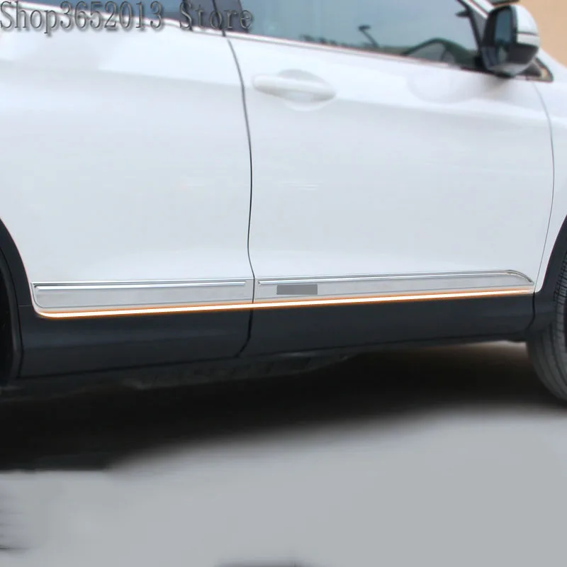 4 шт. для Honda CRV CR-V 2012- ABS хромированный корпус автомобильной двери формовочная Нижняя обшивка отделка автомобиля Стайлинг Аксессуары
