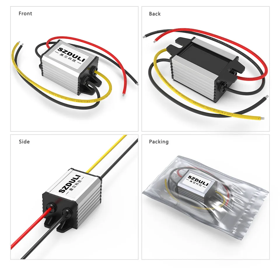 12v para 3.3v, 3.7v, 5v, 6v, 4.2v,