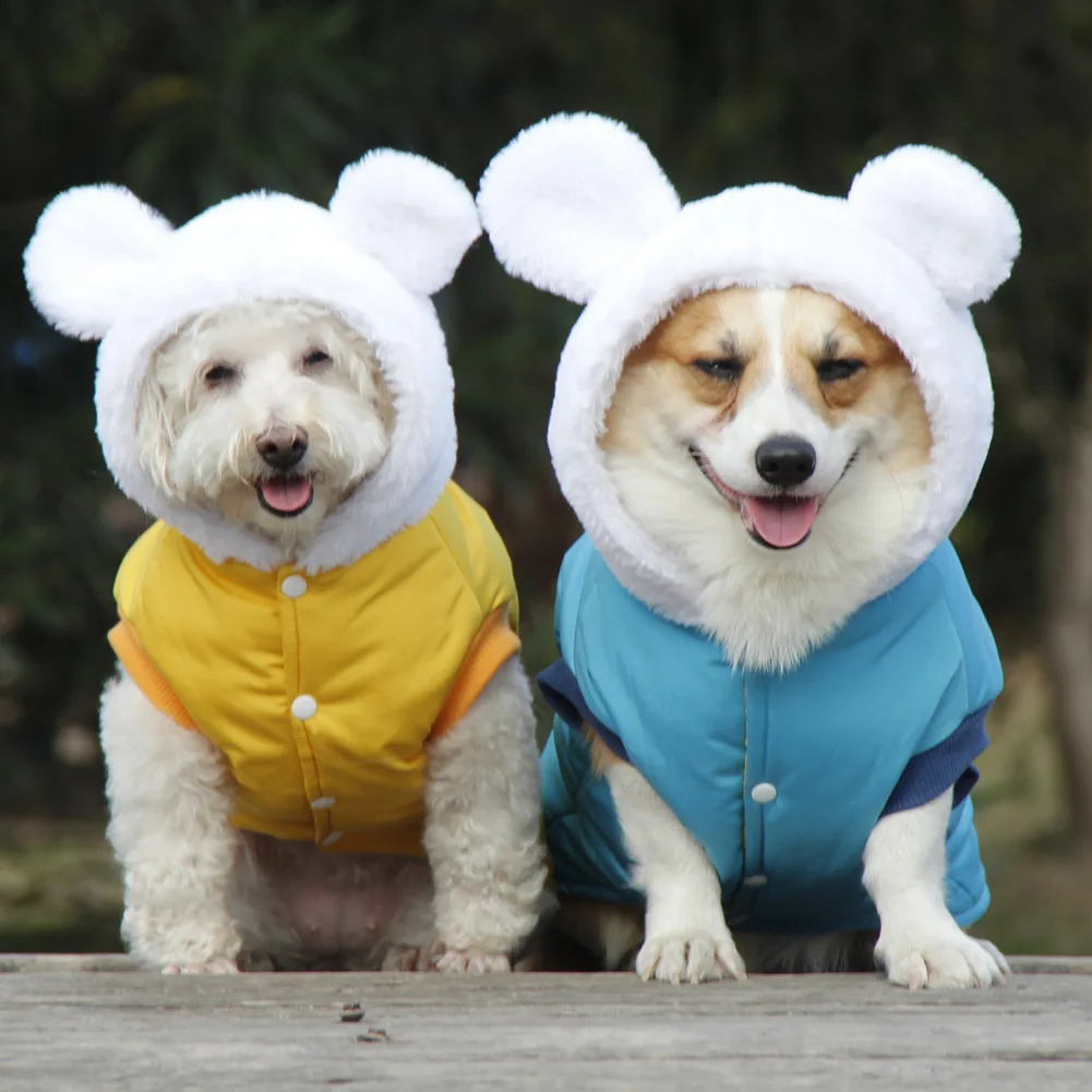 Одежда для собак Welsh Corgi зимнее пальто питомцев водонепроницаемая куртка пуделя