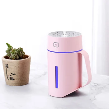 

New Creativity 420ML USB Humidifier Air Aroma Diffuser Portable Essential Oil Air Humidifier Mist Maker With Night Lights