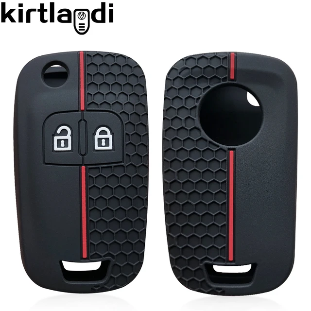Silikon-Schlüsselanhänger Für Opel Corsa D/E, Astra J - Weiche Schutzhülle Für 2-Tasten Smart Key