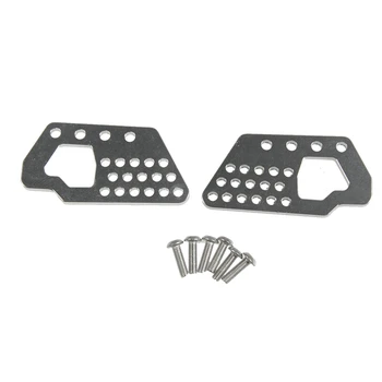 

2PCS/Set Metal Rc Parts 1/10 Scale Front Shock Absorber Bracket for Wraith 90018 Stainless Stepless Holes Bracket