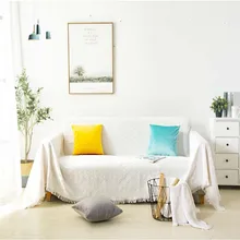 Чистый цвет современный диван Полное покрытие диван одеяло коврик ткань диване чехол стул для гостиной мебель протектор LC