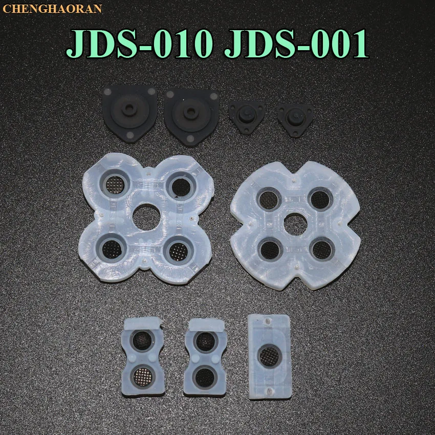 1 комплект JDS030 040 010 001 аккумулятор большой емкости для Playstation Dualshock 4 силиконовый резиновый проводящий колодки для PS4 контроллер Запчасти для ремонта замена