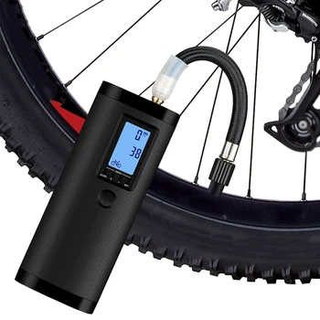 

Bike Tire Electric Inflator Bicycle Cycle Tyre Air Pressure Pump Air Compressor