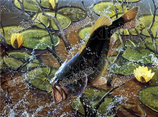 Новая Алмазная картина, вышивка крестиком, алмазная вышивка море, рыбий мир, кристальная картина, стразы, полный подарок, смола - Цвет: Тёмно-синий