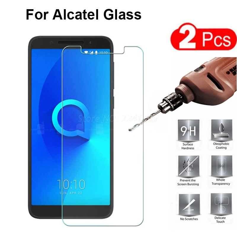 Закаленное стекло для Alcatel 1 1C 1S 3 3X в 3C 2019 Tetra 5033D 5059D 5009D 5009A 5052D 5058i 5099D 5026D защита