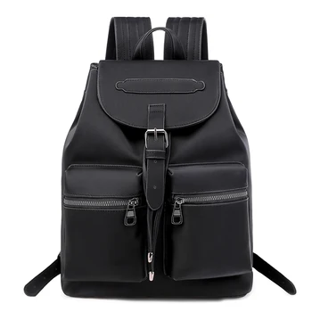 

Women Backpacks Female Fashion Backpack Waterproof Multi-pocket Bagpack School Bags For Teenage Girls Travel Bag New Black Beige