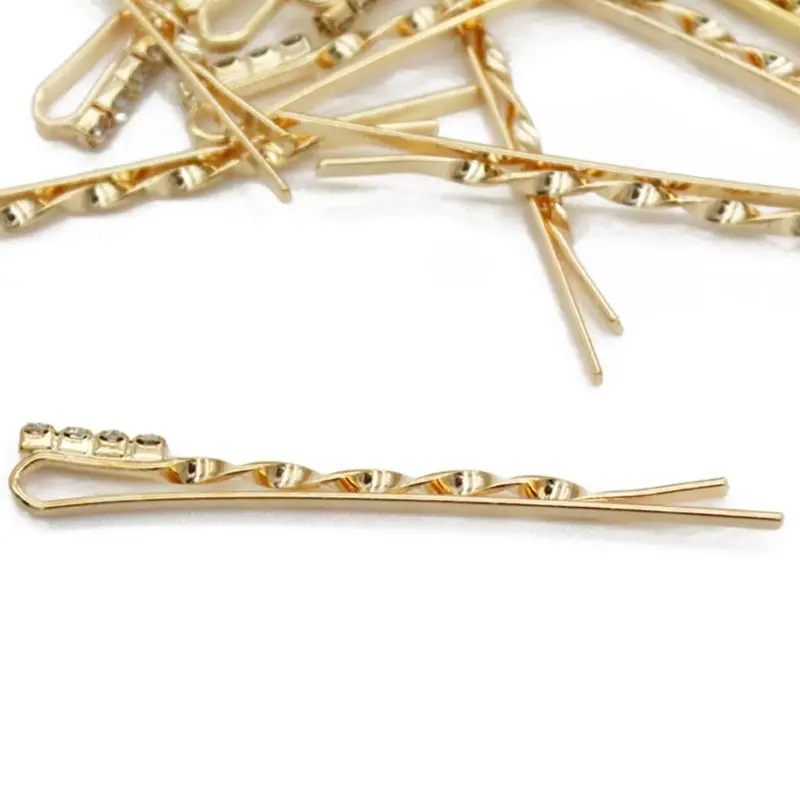 6 шт./компл. минималистичные полированные заколки-невидимки из металлического