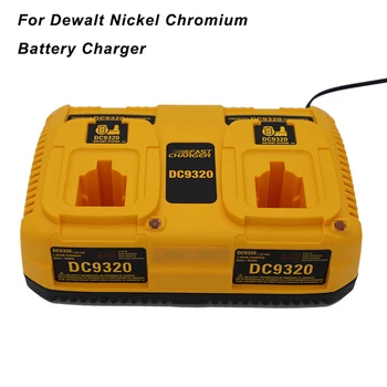 

Dual Charger For Dewalt DC9320 Nickel Battery Electric Charger 7.2V-18V Nickel Chromium Nickel Hydrogen UK/EU/US/AU Plug Charge