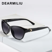 DEARMILIU, новинка, градиентные женские солнцезащитные очки, Роскошные, брендовые, дизайнерские, поляризационные, уф400, трендовые солнцезащитные очки, цветные, солнцезащитные очки, A572