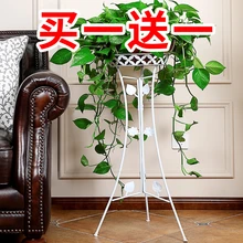 Железный художественный Многоэтажный балкон для хранения мятая гостиная комнатный цветочный горшок рамка зеленый Луо Цветок Airs Бытовая земля