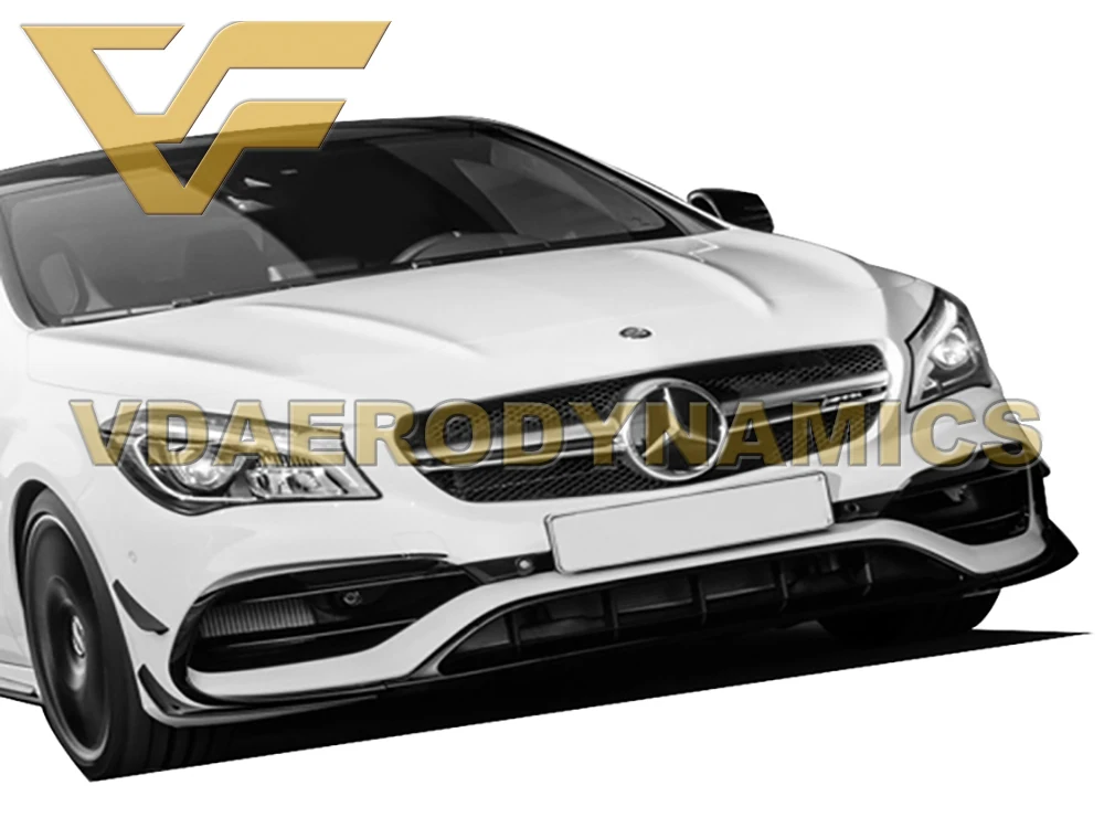 Сплиттер для переднего бампера 16 18 Benz W117 CLA180 CLA200 CLA220 CLA250 CLA45 VAD|cla w117|side spoileraero spoiler |