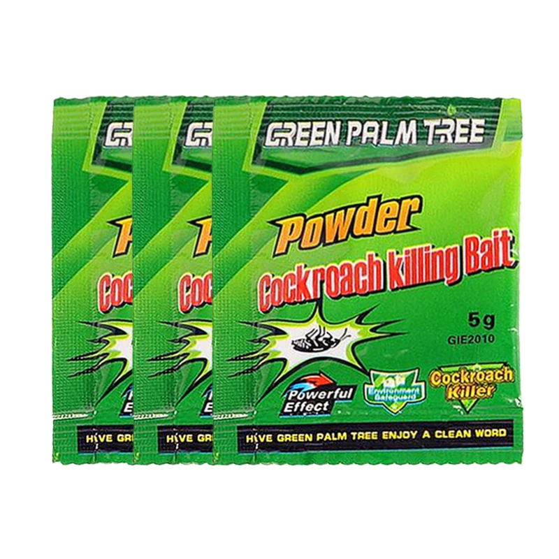 

Cockroach Killing Bait Insecticide Repellent Powder Cockroaches Killer Pest Control Green Leaf Powder For Kitchen Restaurant