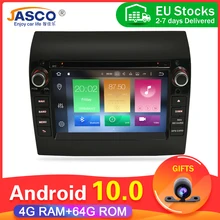 11 Оперативная память 4 ГБ 64 Android 9 0 10 автомобильный стерео для Fiat
