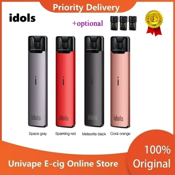 

Original Idols Pod Starter Kit with 500mAh Battery & 2ml Pod No Button Design Pod System e cigarette vs Renova Zero / Drag Nano