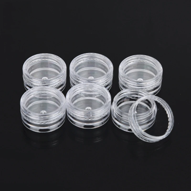 Cosmetic Cream Bottle Makeup Empty Bottle Cosmetic Bottle Moisturizer Jar Cosmetic Sample Container Cosmetic Dispenser Bottle Refillable Cosmetic Bottle Cosmetic Bottle Set Cosmetic Pot Jars 100Pcs 3/5g Small Empty Cosmetic Refillable Bottles Plastic Eyeshadow Makeup Face Cream Jar Pot Container