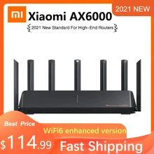 2021 nouveau Xiaomi routeur AX6000 WiFi6 AIoT routeur 6000Mbs VPN 512MB Qualcomm CPU maille répéteur Signal externe amplificateur réseau M