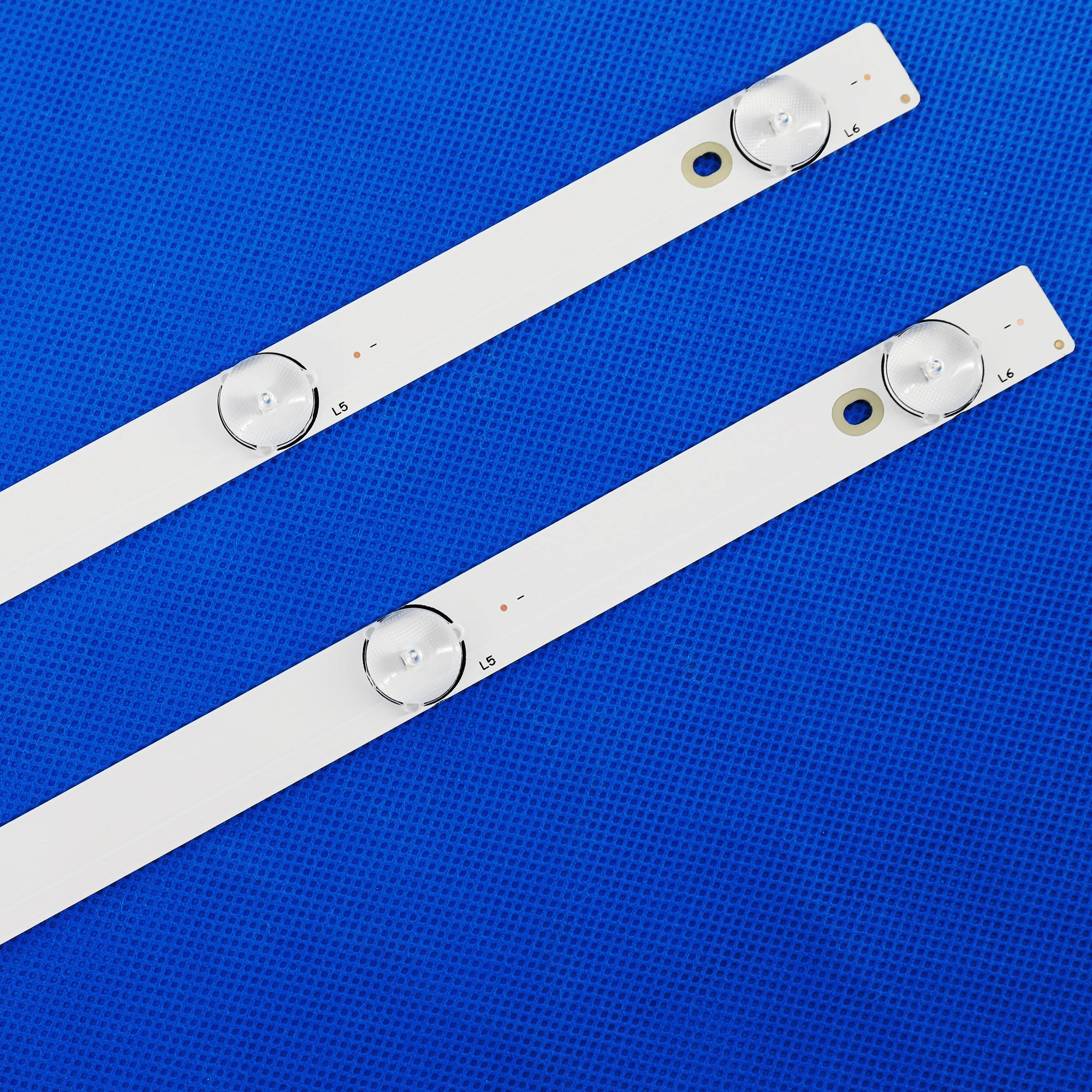 Led Backlight Strip para 32 Polegadas Jl.d32061330081as-m Fzd-03 E348124 Ms-l1343 L2202 L1074 v2 263030-300ma-36v Novo 10 Pcs 6led - Imagem 6