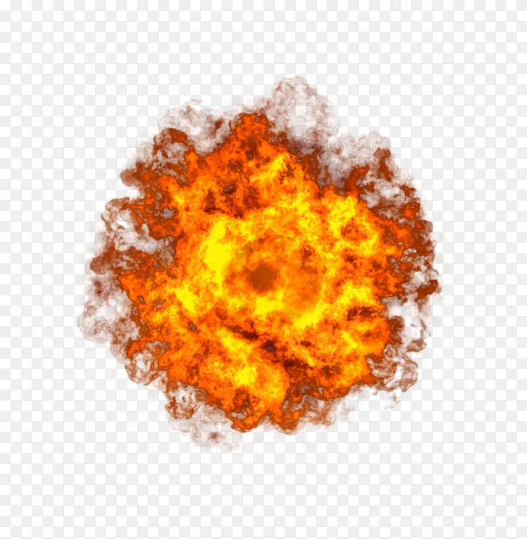 爆炸计算机文件-火焰弹剪贴画