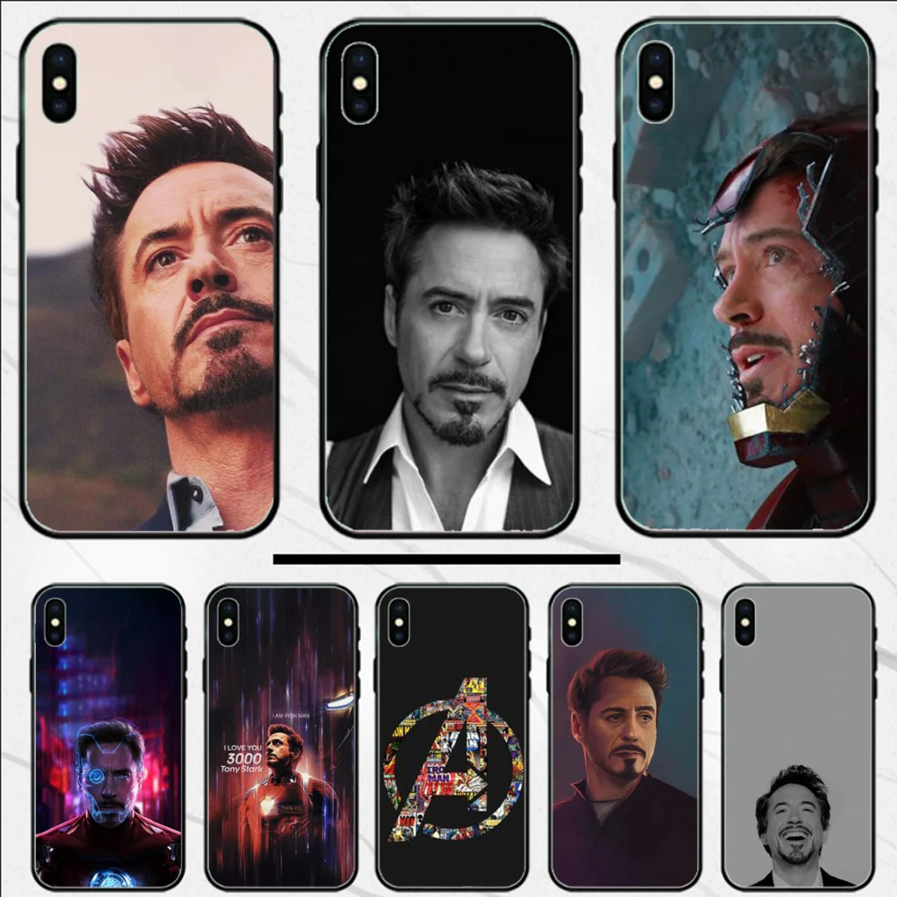 Для iphone11 чехол Железный человек DIY для телефона с рисунком в виде ракушки 11pro Макс