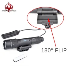 Night Evolution Airsoft Arma WMX200 вращения раза крепление оружейный фонарь Softair Охота фонарик для тактического пистолета NE08036